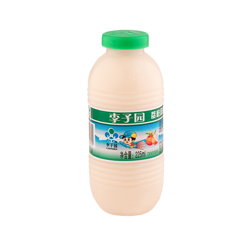 荔枝风味乳饮料，单瓶净含量225ml